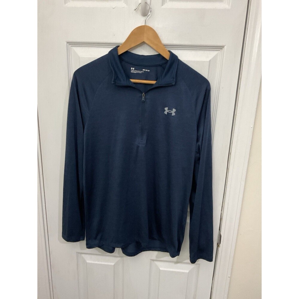 Under Armour Men's Navy Blue Quarter-Zip Pullover